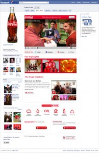 Facebook Coca-Cola Page