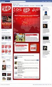 Facebook KitKat Page