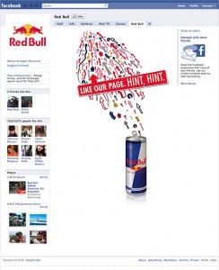 Facebook RedBull Page