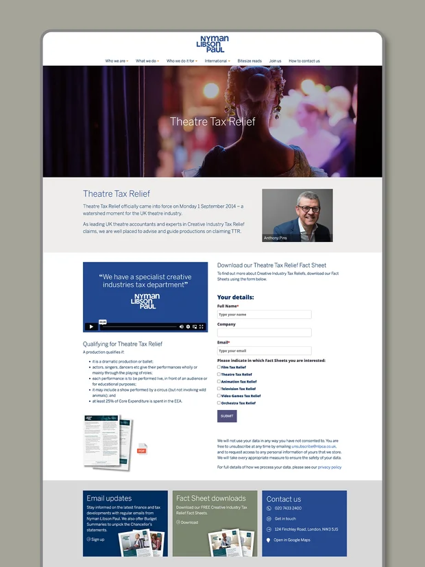 Nyman Libson Paul website