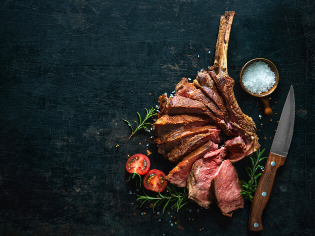 Prime steak from Smiths of Smithfield restaurant