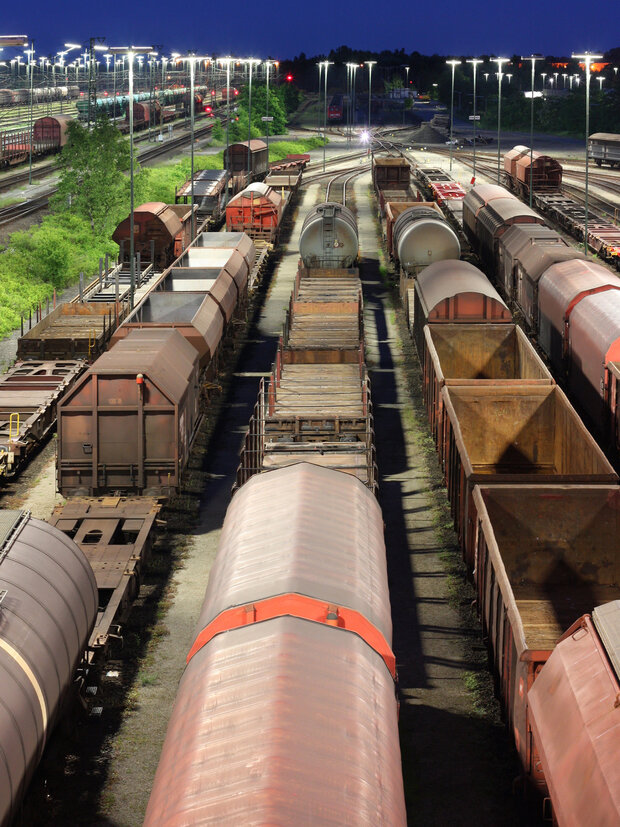 Rail freight train