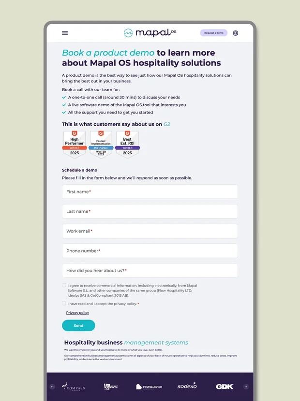 Mapal-OS website