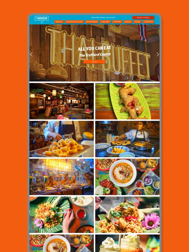 Thaikhun website design