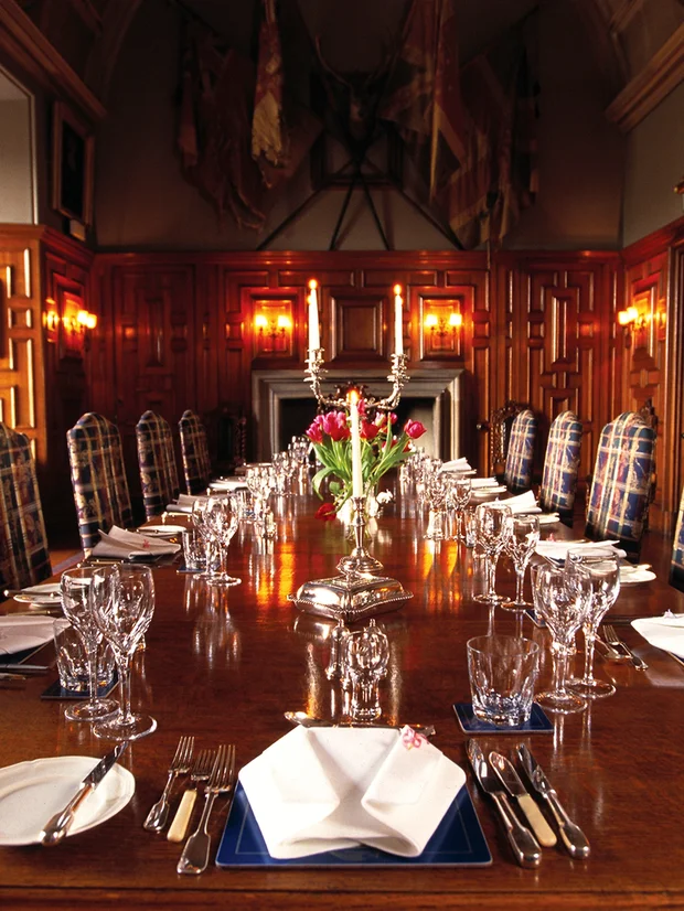 The great hall at Ackergill