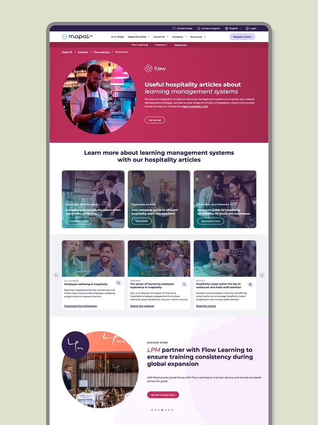 Mapal-OS website