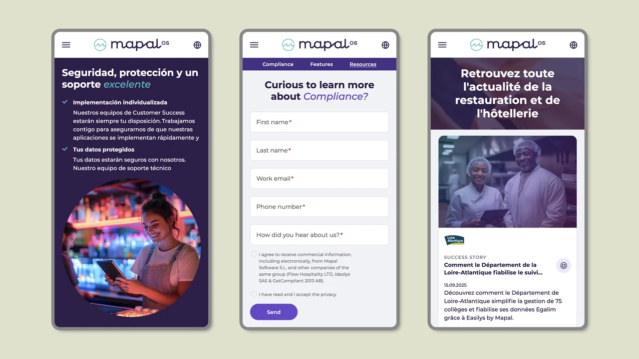 Mapal-OS website