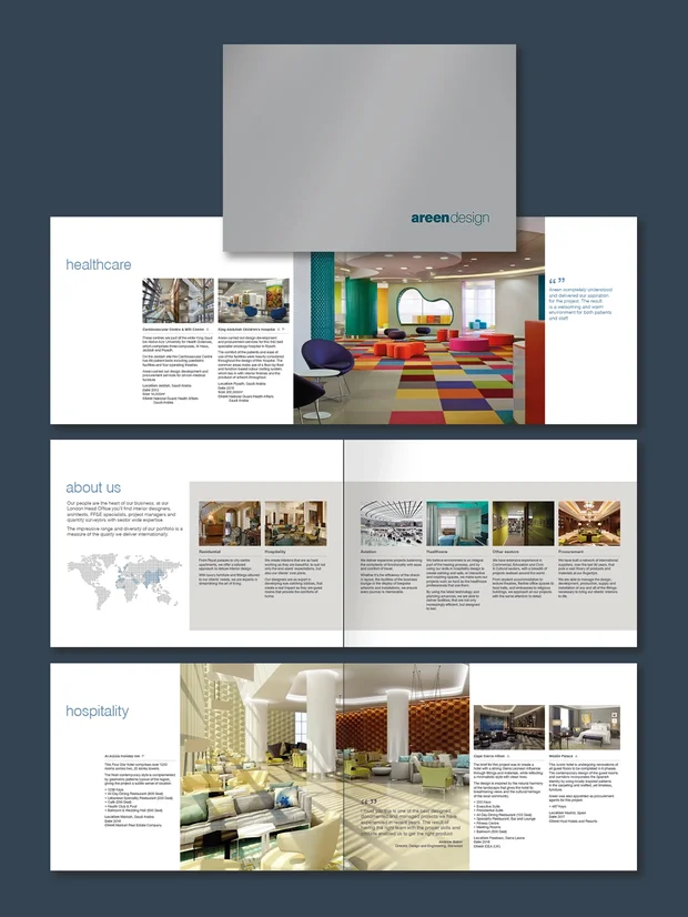 Areen Design website and digital marketing